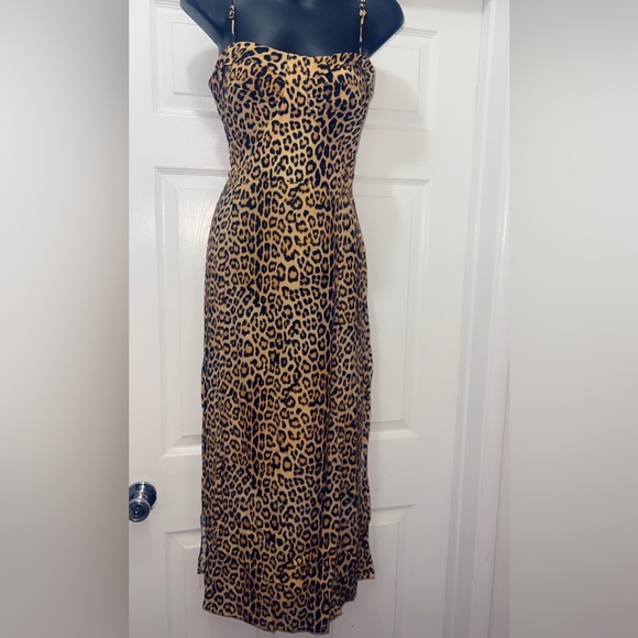 Vix Dresses & Skirts - NWT VIX Paula Hermanny Leopard Dress . Size Large